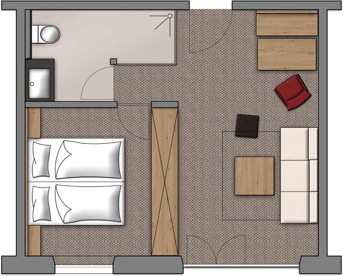 Helds Vitalhotel Ruhpolding Ruang foto